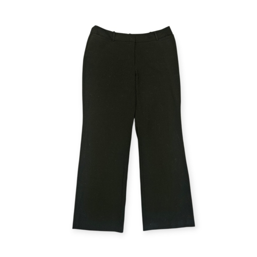 Women's Black, Curvy Fit Dress Pants by Worthington Size 10